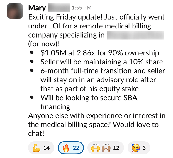 Mary testimonial Mary testimonial