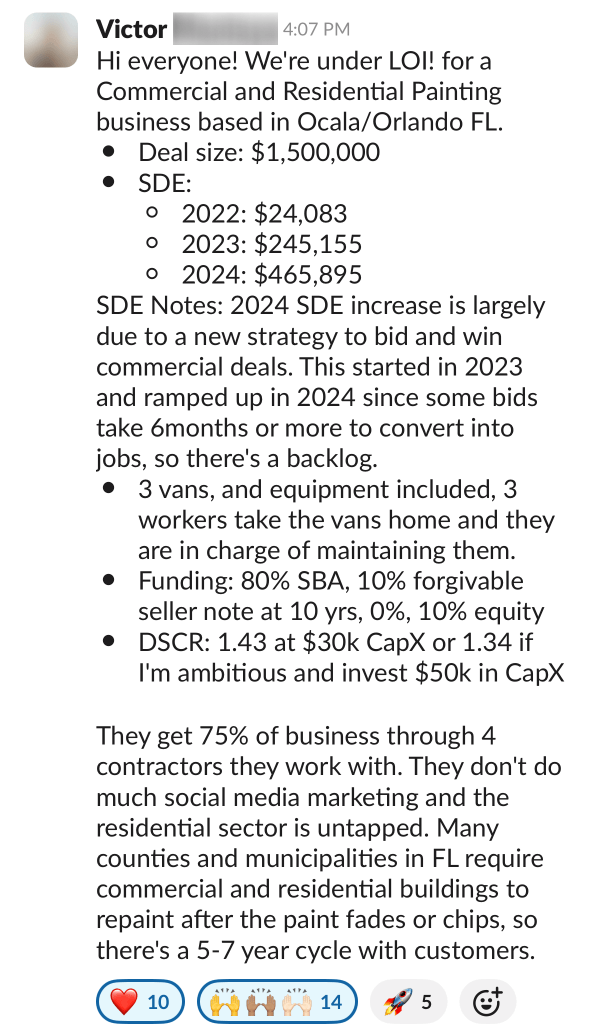 Victor testimonial Victor testimonial