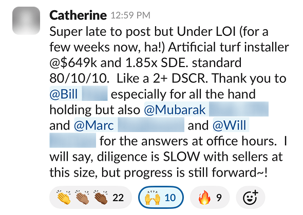 Catherine testimonial Catherine testimonial