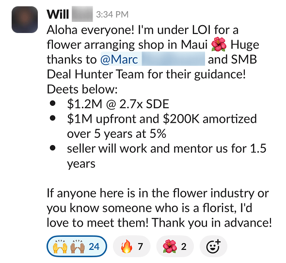 Will testimonial