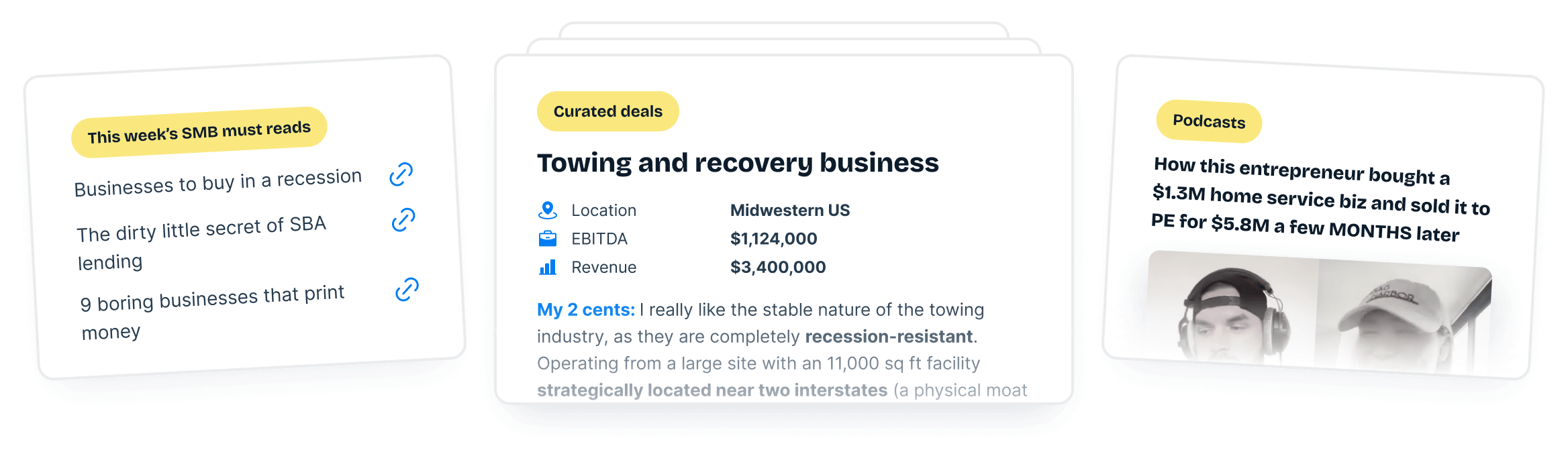 SMB Deal Hunter visual SMB Deal Hunter visual